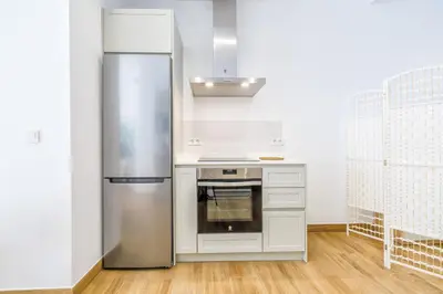 Una cocina o zona de cocina en Loft con Encanto en Plaza Gonzalo de Ayora & Centro de Córdoba