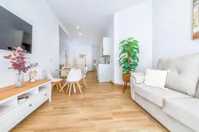 Zona de estar de Loft con Encanto en Plaza Gonzalo de Ayora & Centro de Córdoba