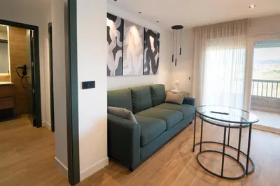Zona de estar de Geysotur Ribera Luxury Suites
