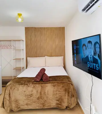 Cama o camas de una habitación en Lena Homes Jaén