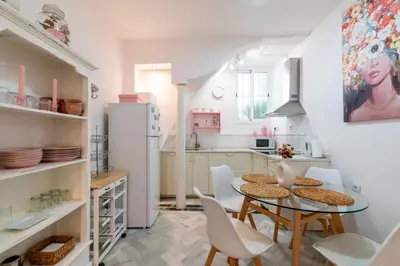 Una cocina o zona de cocina en Veoapartment Virgen de la Luz