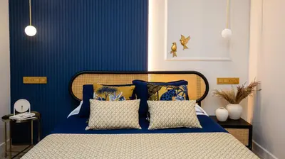 Cama o camas de una habitación en Hotel Zodiaco