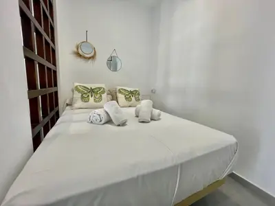 Cama o camas de una habitación en Geysotur Almogavares Suite
