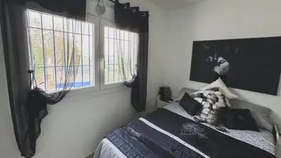 Cama o camas de una habitación en Casa Mirada
