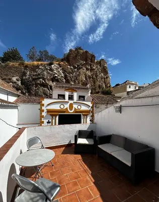 Zona de estar de La Casita in Ardales