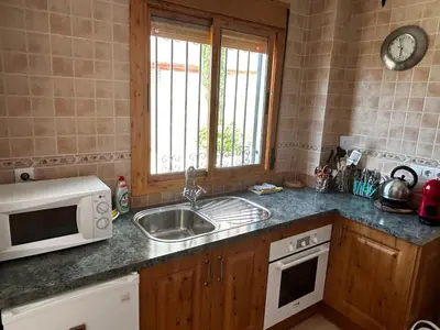 Una cocina o zona de cocina en La Casita in Ardales