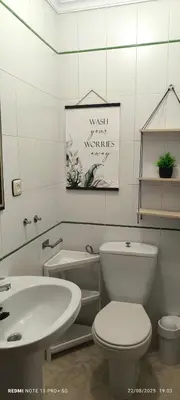 Un baño de Fuente la Villa 2 Apartamento, Calle Carmen 18 C