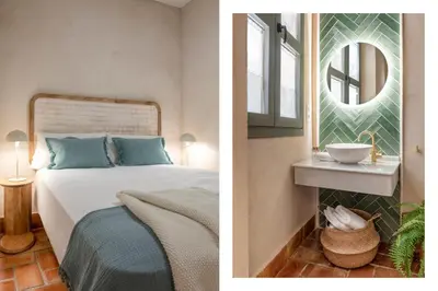 Cama o camas de una habitación en Magno Apartments Verde Luxury House