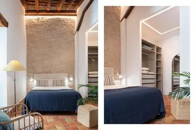 Cama o camas de una habitación en Magno Apartments Verde Luxury House