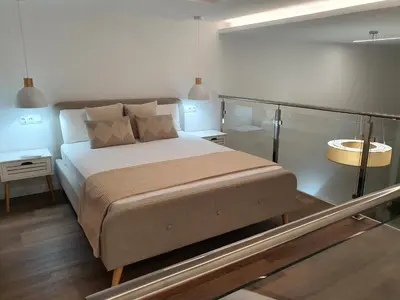 Cama o camas de una habitación en Espacio 21