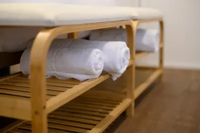 Cama o camas de una habitación en Vista Doña María Coronel A