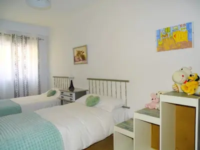 Cama o camas de una habitación en Centro Santa Justa