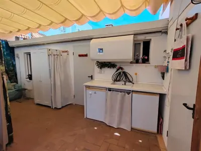 Una cocina o zona de cocina en Urban Nest