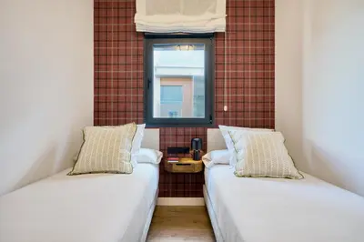 Cama o camas de una habitación en Viapol Homes