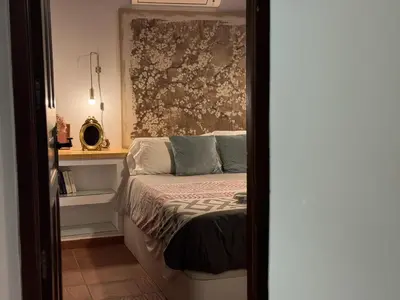 Cama o camas de una habitación en Casa Patio Corduba