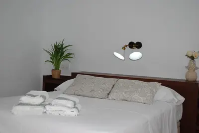 Cama o camas de una habitación en La Casa de Antonina