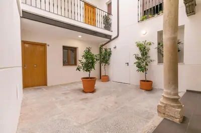 Plano de Pilar8 - Bonito y céntrico apartamento con parking y Piscina