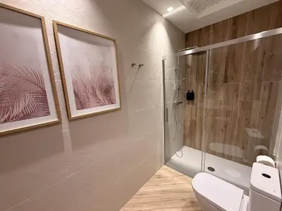Un baño de Arcos de Santa Marta