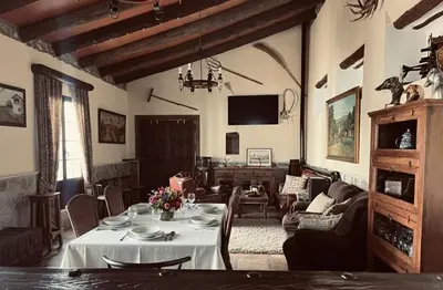 Zona de estar de Apartamentos El Paso