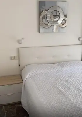 Cama o camas de una habitación en Apartamento Luisa