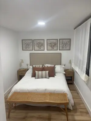 Cama o camas de una habitación en Cruz Conde Guiris Home