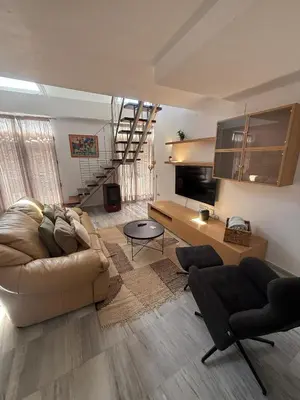 Zona de estar de Casa del Conde - Dúplex Catedral con Aparcamiento