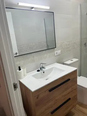 Un baño de Apartamento Deluxe Cantillana