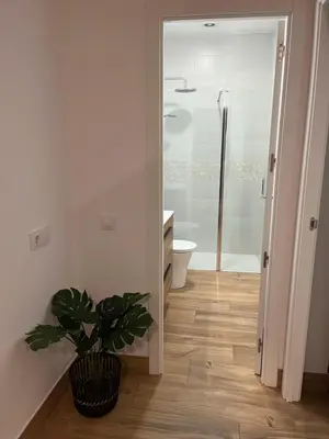 Un baño de Apartamento Deluxe Cantillana