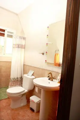 Un baño de La Choza De Mamuyo