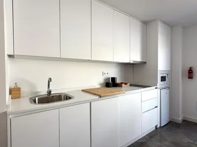Una cocina o zona de cocina en Cruz Conde Suite Deluxe