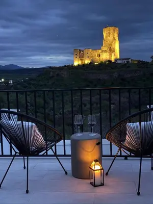 Un balcón o terraza de Casa Puerta del Valle