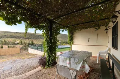 Paisaje cerca de este chalet de montaña