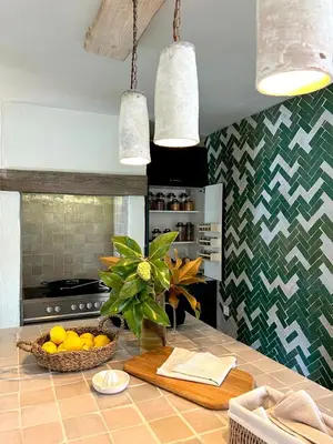 Una cocina o zona de cocina en Casa Alamanda Moclin
