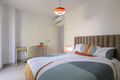 Cama o camas de una habitación en Iberos Home