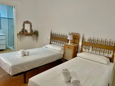 Cama o camas de una habitación en Geysotur Villa de Viana