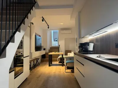 Una cocina o zona de cocina en Casa Papá Rosendo