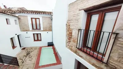 Un balcón o terraza de Apartamento Rocinante Centro Cordoba