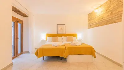Cama o camas de una habitación en Apartamento Sancho Panza Centro Cordoba