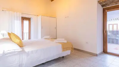 Cama o camas de una habitación en Apartamento Sancho Panza Centro Cordoba