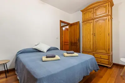 Cama o camas de una habitación en Villa privada, piscina y gym, a 20 min de Málaga