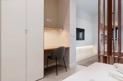 Cama o camas de una habitación en Panther Home Santa Justa I