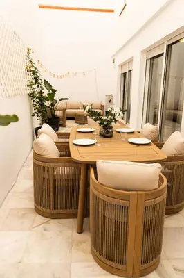 Zona de estar de GoToSeville Talavera Suites