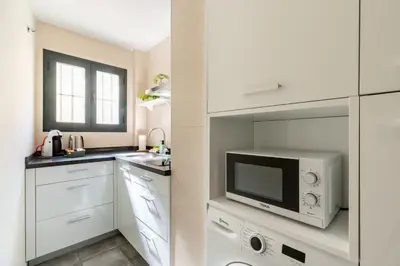 Una cocina o zona de cocina en Veoapartment Almirante Espinosa