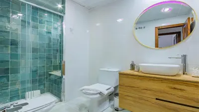Un baño de Apartamento Corredera Living Córdoba