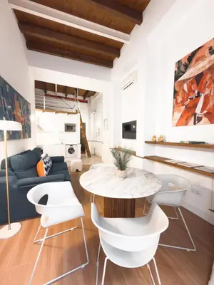 Una cocina o zona de cocina en MonKeys Apartments Castellar & Suite
