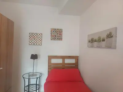 Cama o camas de una habitación en Apartamento calle Levíes