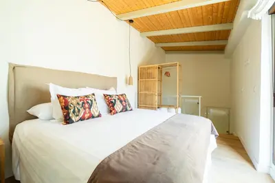 Cama o camas de una habitación en Los Patios de Feria - Magnolia