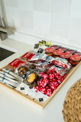 Comida en o cerca de este apartamento