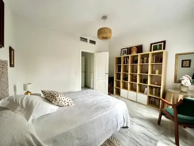 Cama o camas de una habitación en Charming abode