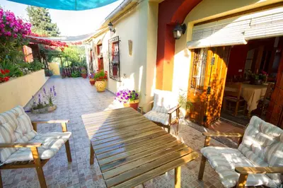 Zona de estar de Casa Rural Cortijos San Jose